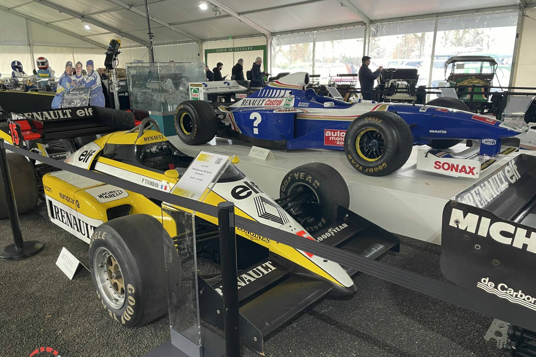 direct video vente aux enchères Renault The Renault Icons