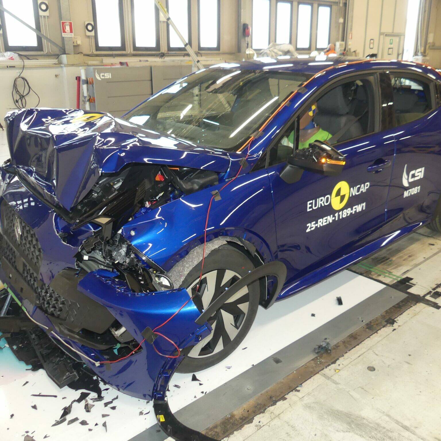 crash-test Euro NCAP Renault Clio 6