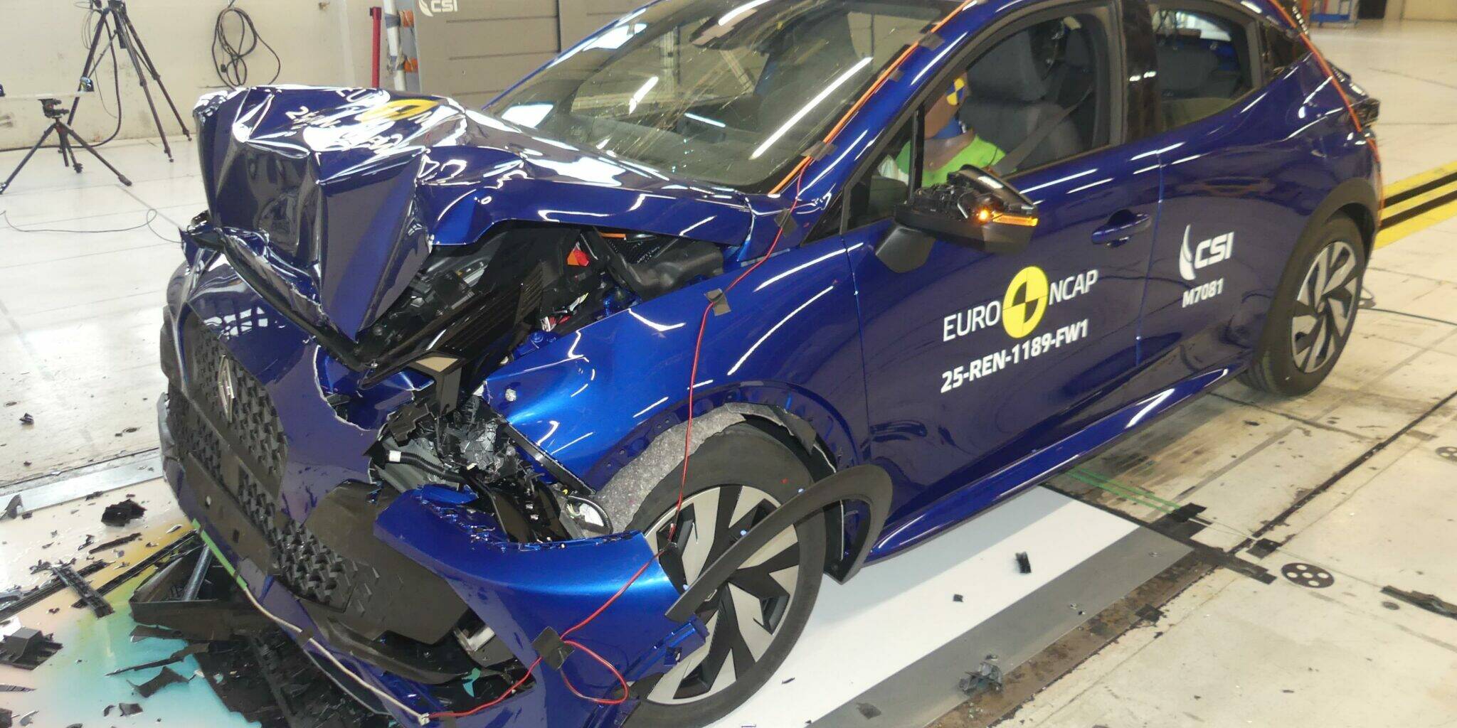 crash-test Euro NCAP Renault Clio 6