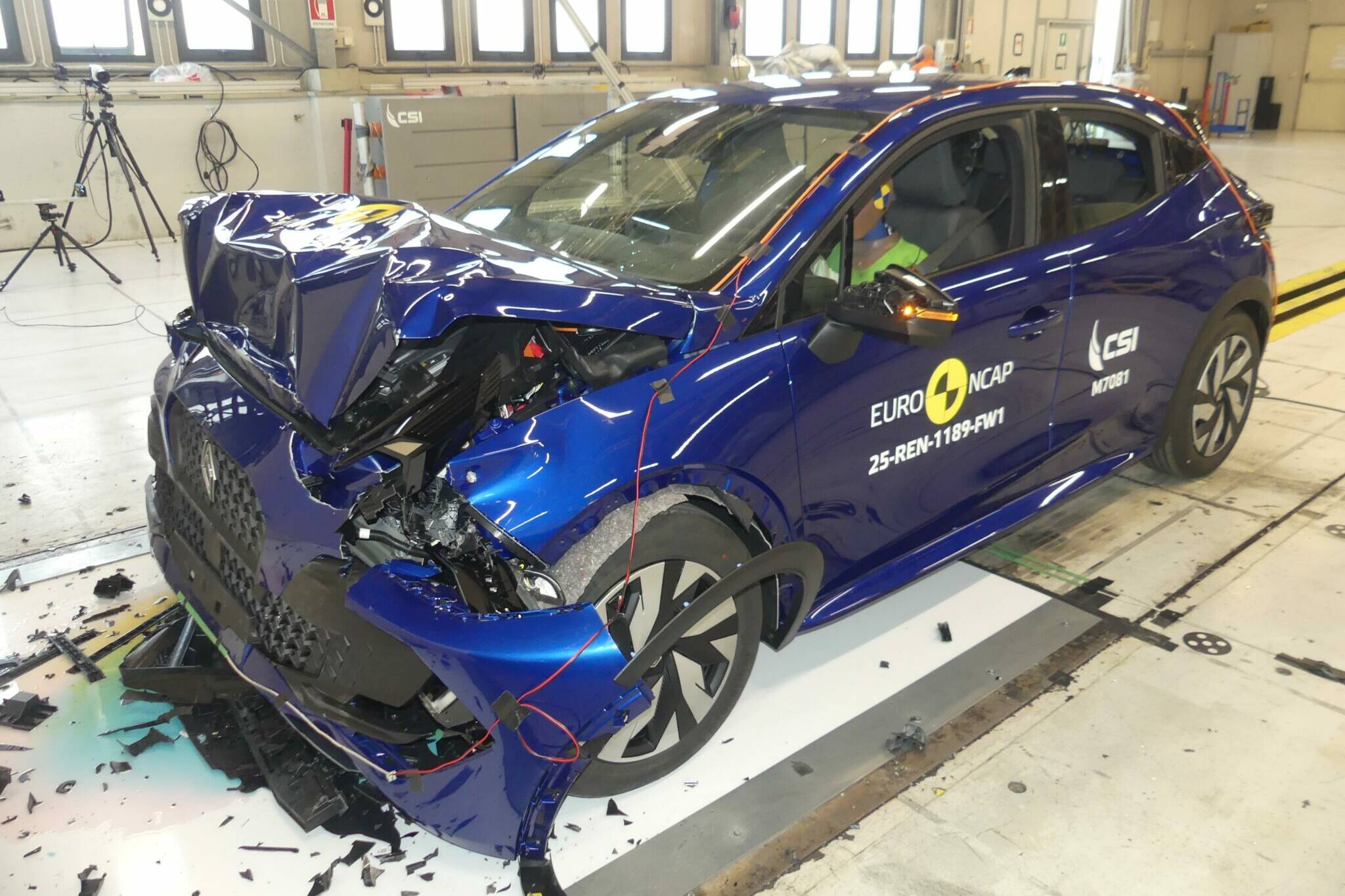 crash-test Euro NCAP Renault Clio 6