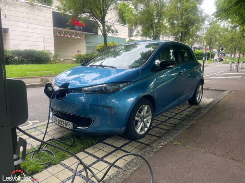 voitures électriques d'occasion décote