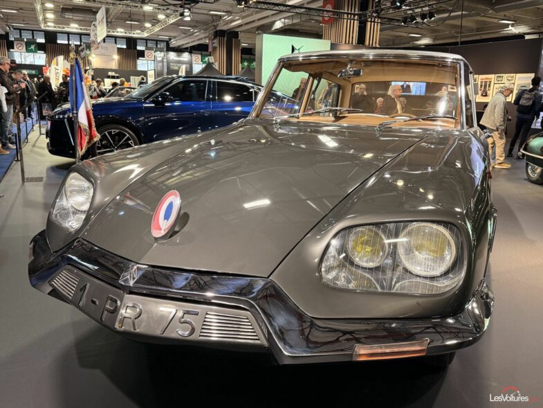 Rétromobile Citroën DS Citroën SM voiture présidentielle