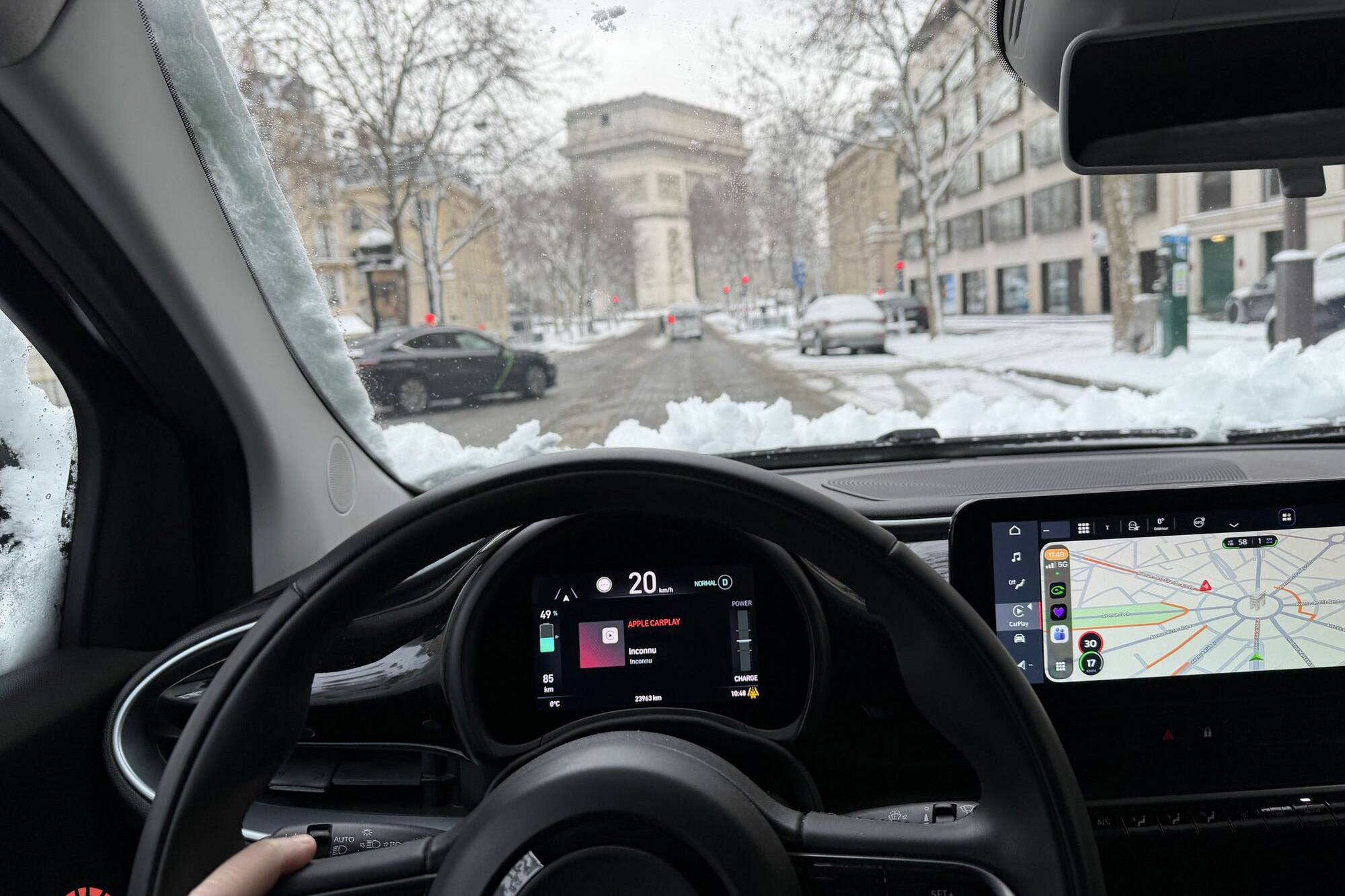 neige Paris neige Île-de-France N118 alerte neige