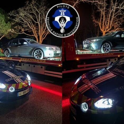 Alpine A110 Gendarmerie nationale VRI Sécurité routière très grand excès de vitesse