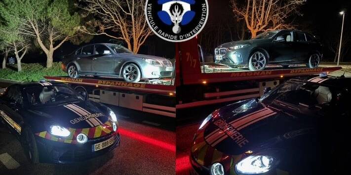 Alpine A110 Gendarmerie nationale VRI Sécurité routière très grand excès de vitesse
