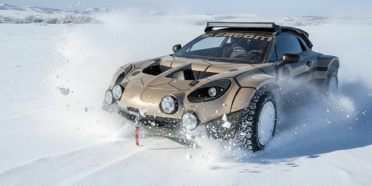 Alpine A110 off-road Herakles Facom