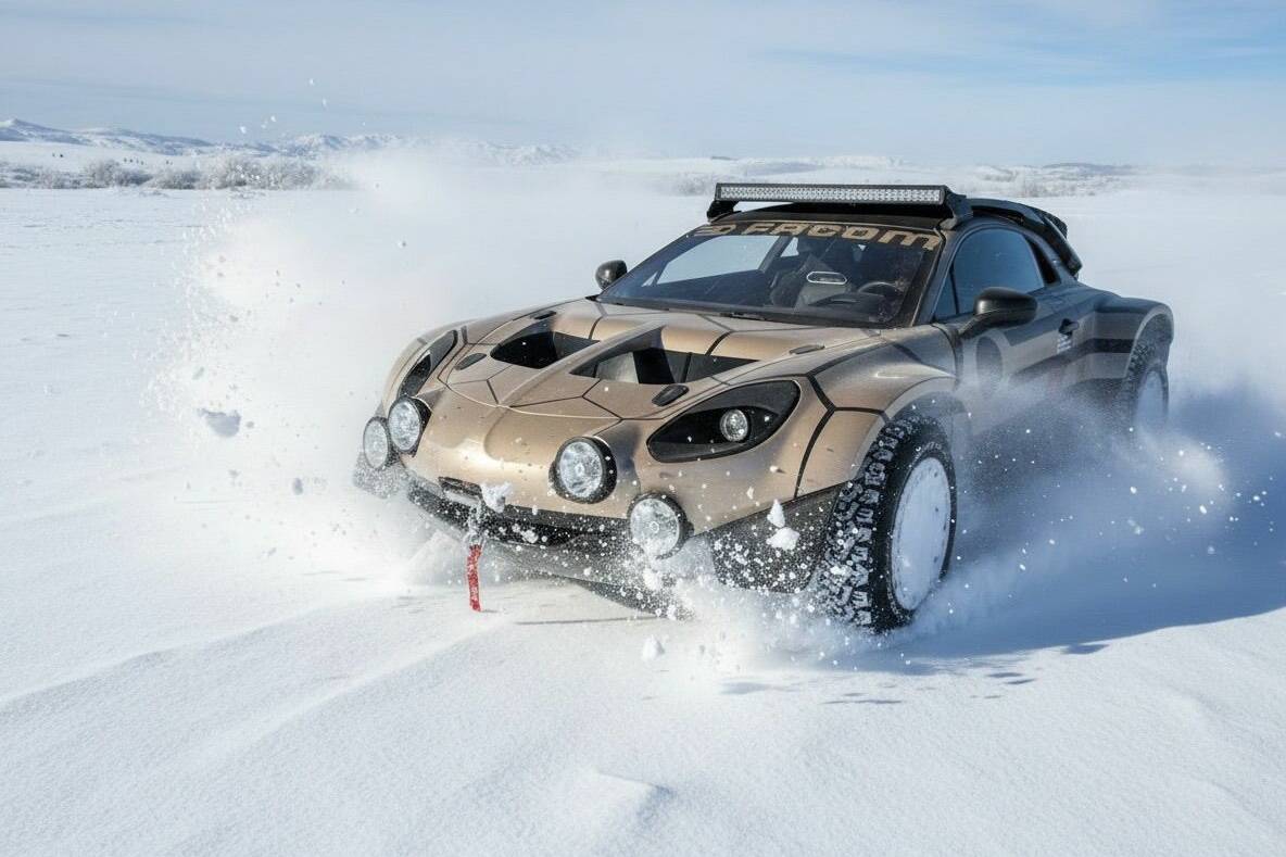 Alpine A110 off-road Herakles Facom