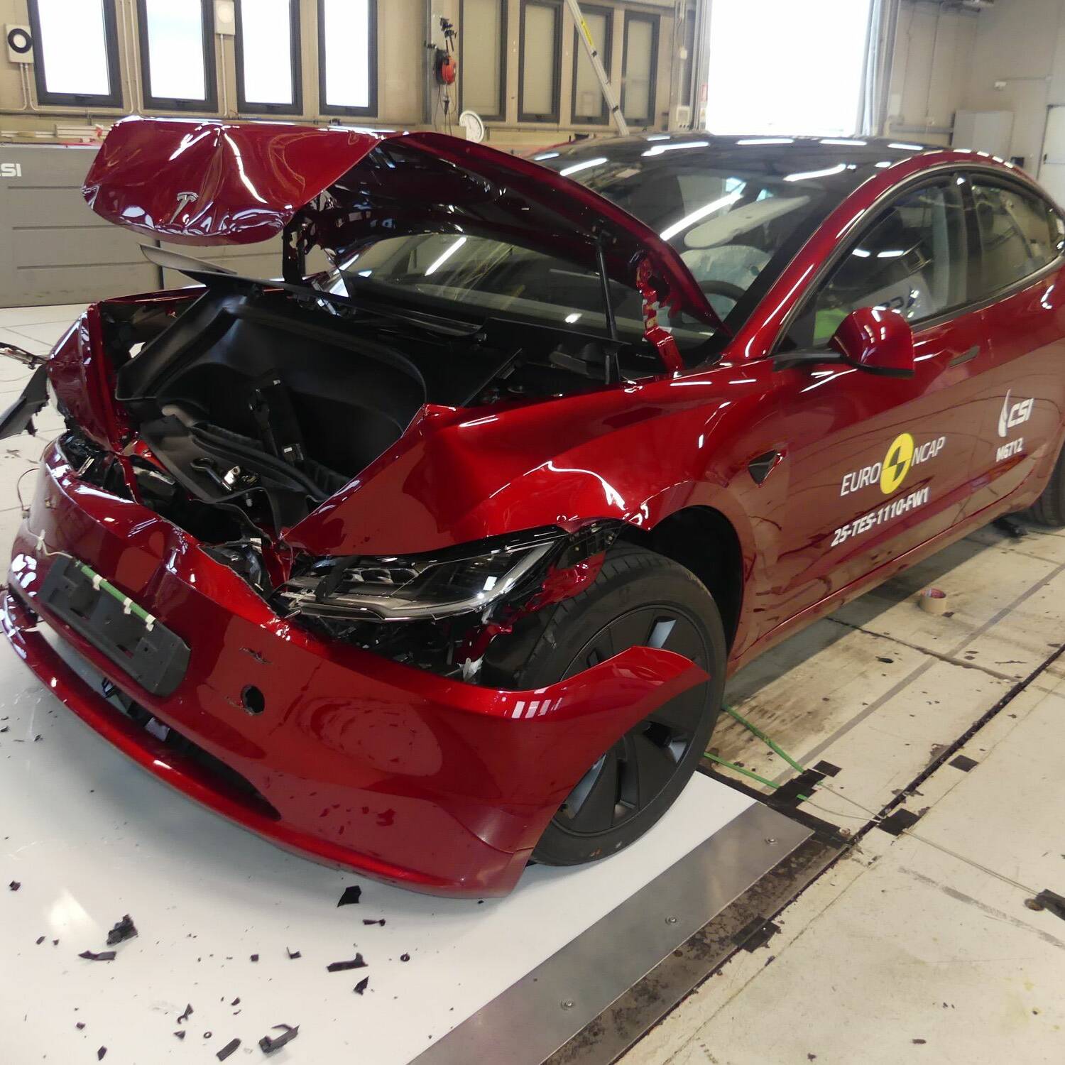 Crash-tests Euro NCAP Mercedes-Benz CLA