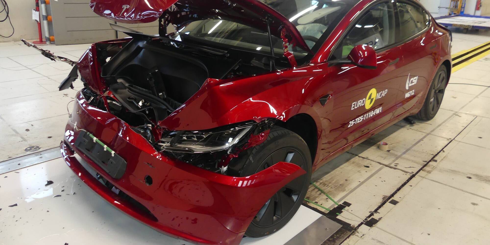 Crash-tests Euro NCAP Mercedes-Benz CLA