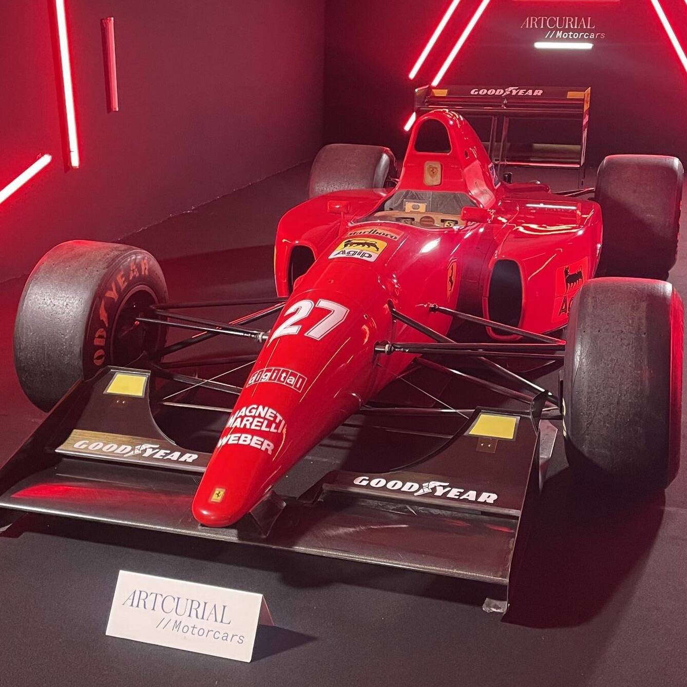 Ferrari F92A Jean Alesi Artcurial Motorcars