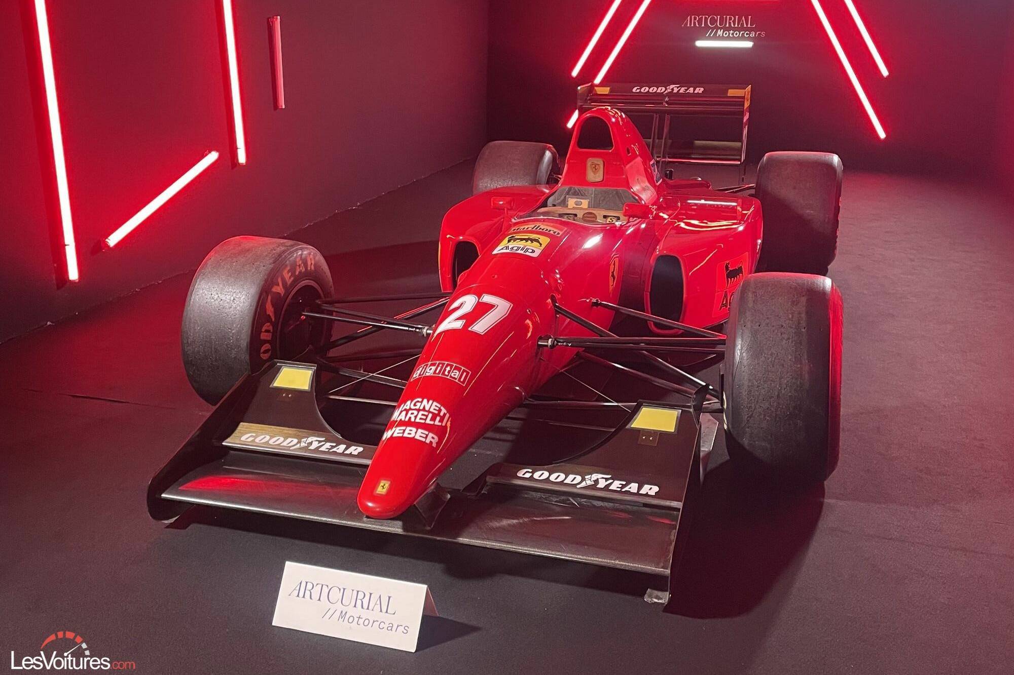 Ferrari F92A Jean Alesi Artcurial Motorcars