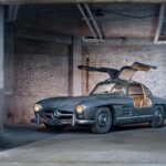 Mercedes-Benz 300 SL Gullwing (Papillon) sortie de grange vente aux enchères Artcurial Motorcars