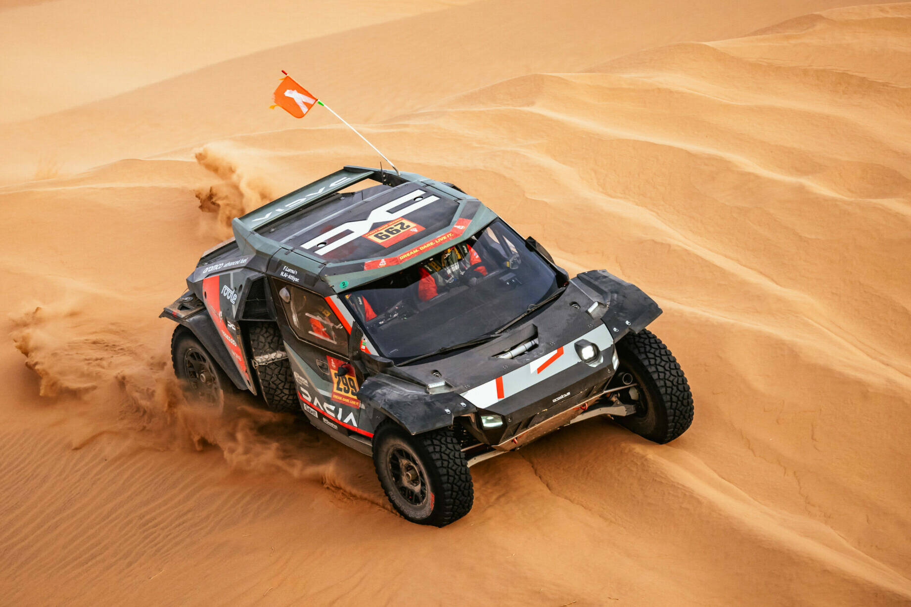 Nasser Al-Attiyah Dacia Sandrider Dakar 2026