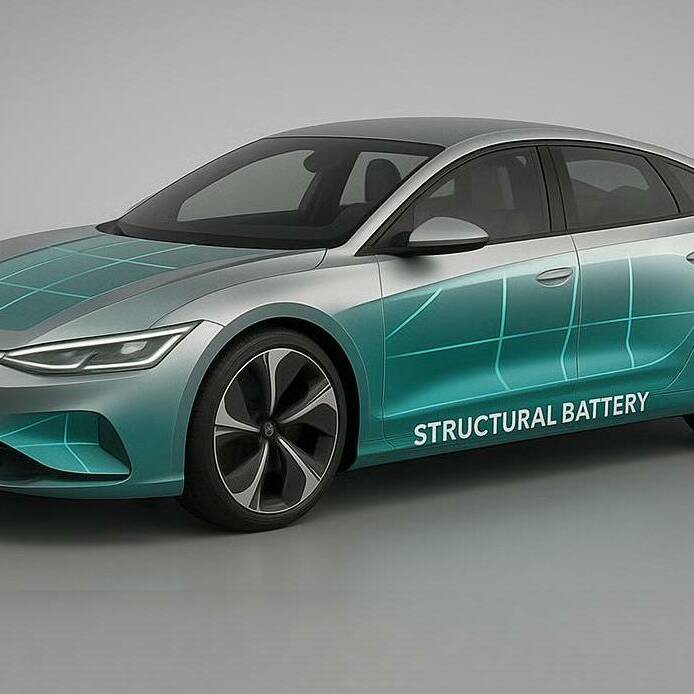 autonomie voitures électriques composites batterie structurels structural battery composites batteries structurelles
