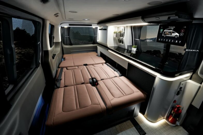 van life camping-car électrique Hyundai Camper Concept van aménagé