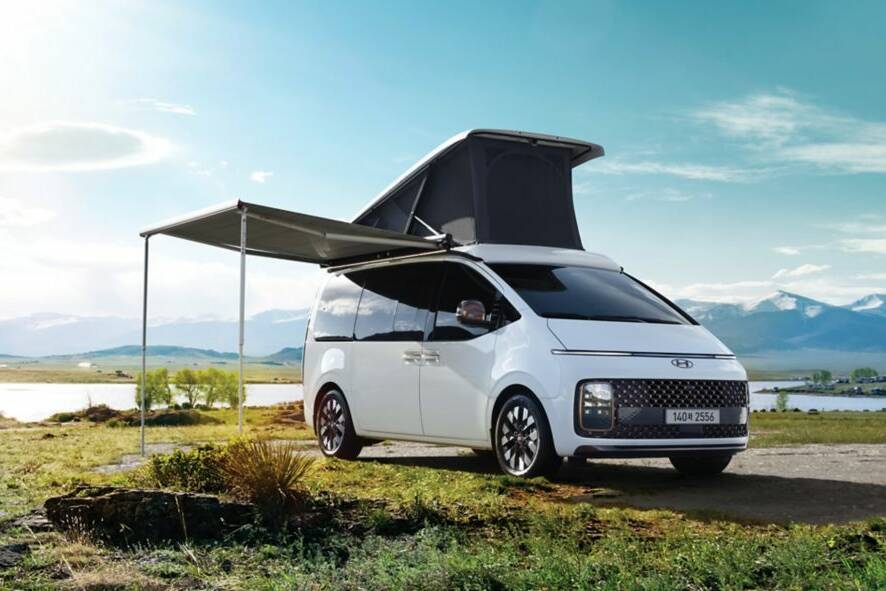 van life camping-car électrique Hyundai Camper Concept