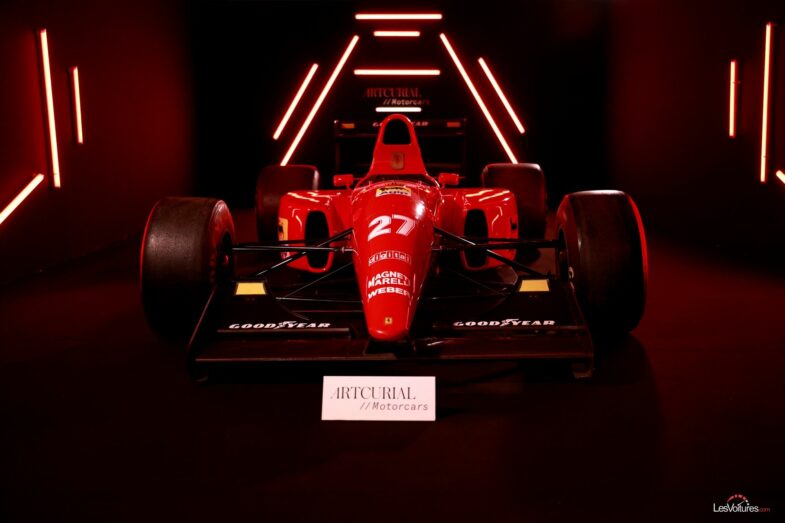 direct vidéo vente aux enchères Artcurial Motorcars Paris Ferrari F92A Ferrari Jean Alesi
