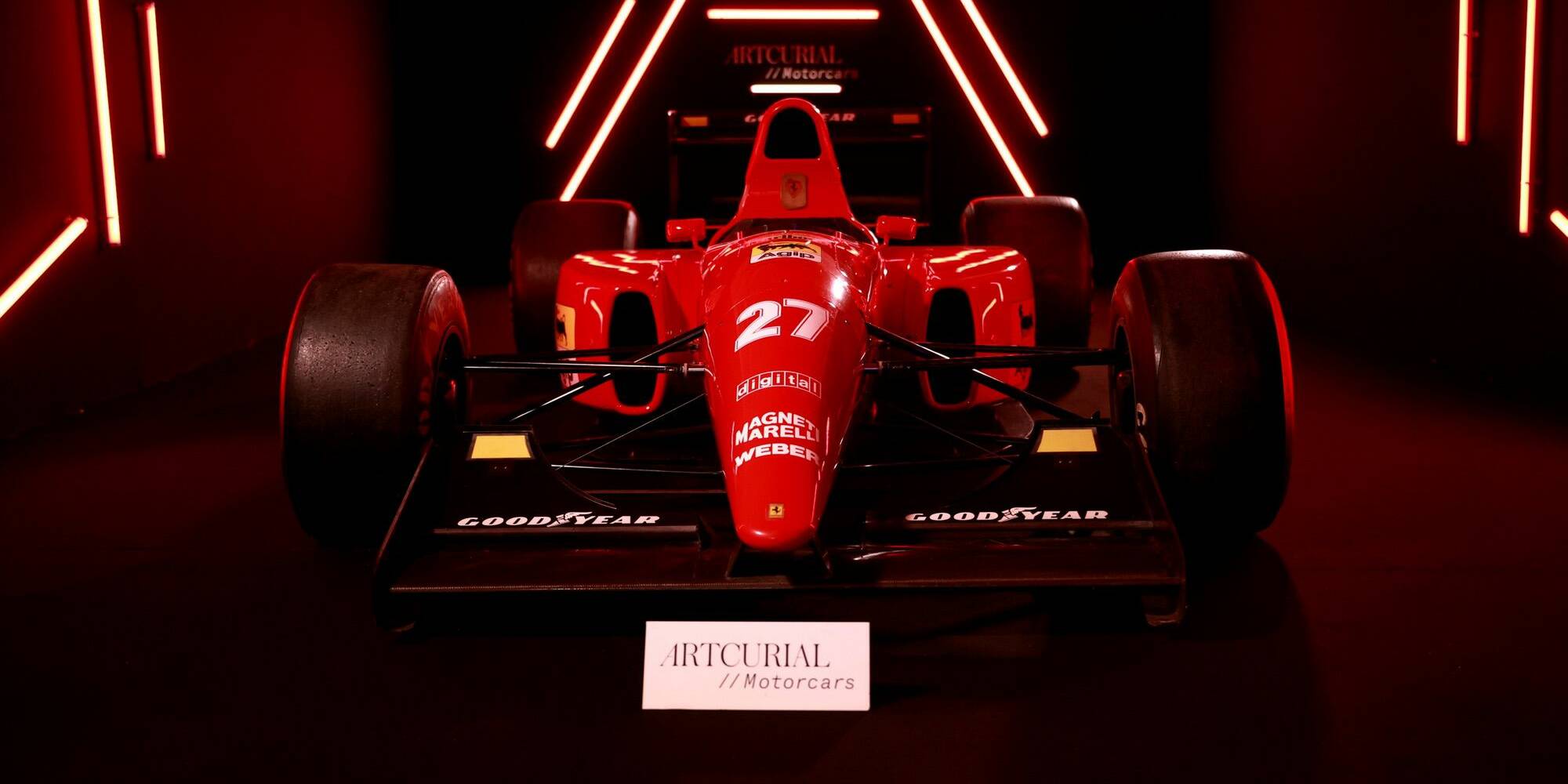 direct vidéo vente aux enchères Artcurial Motorcars Paris Ferrari F92A Ferrari Jean Alesi