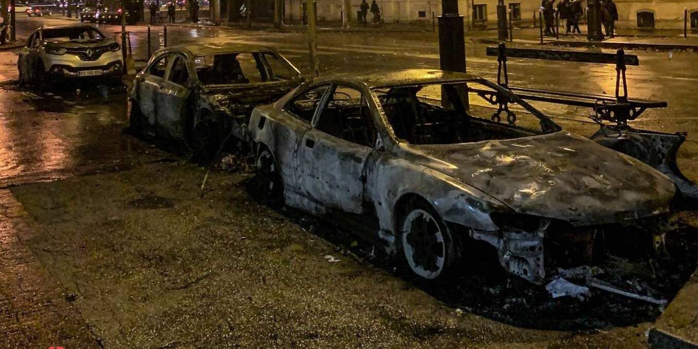voitures brûlées Saint-Sylvestre 2025