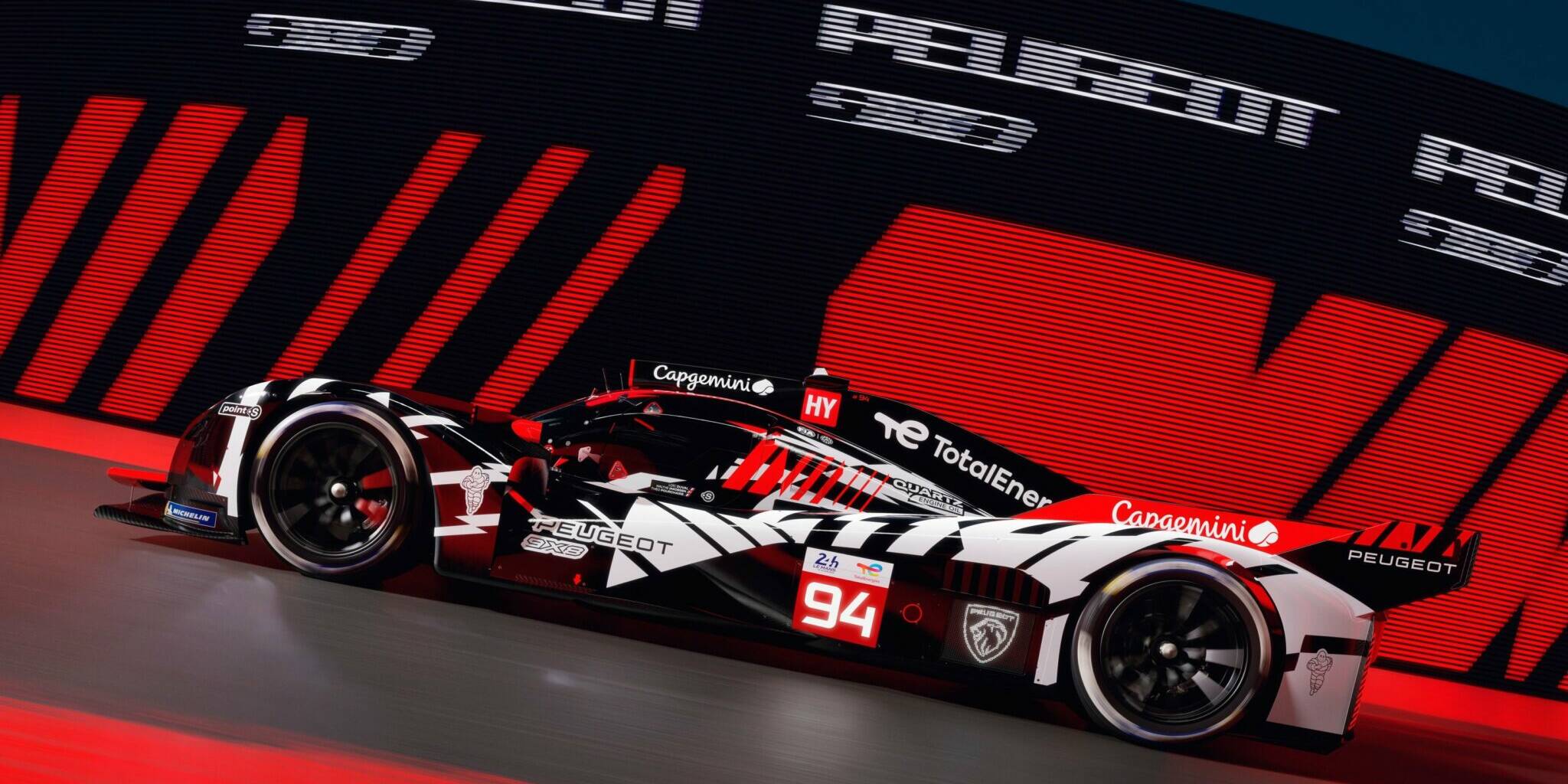 Hypercar Peugeot 9X8 24 Heures du Mans