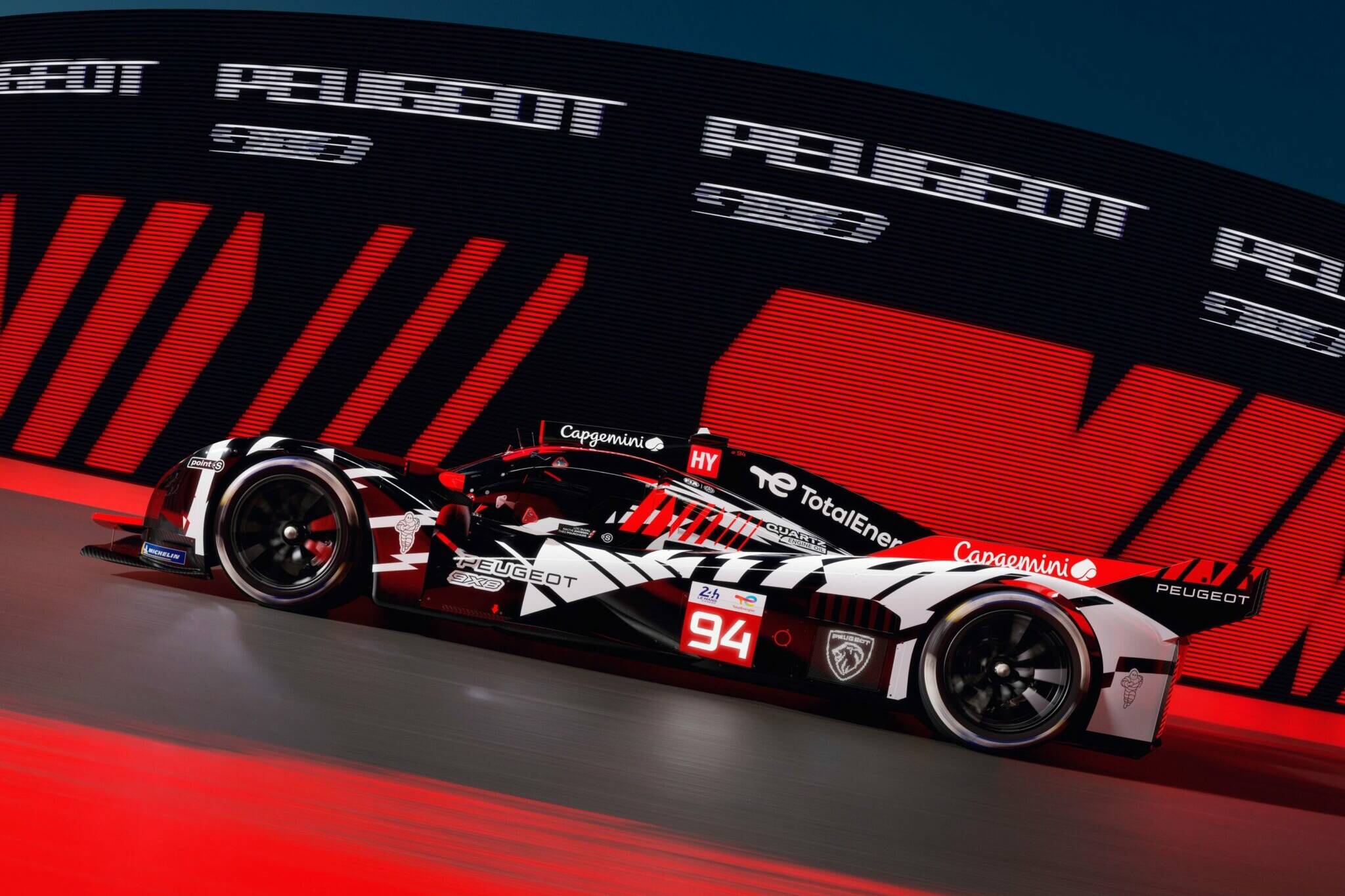 Hypercar Peugeot 9X8 24 Heures du Mans