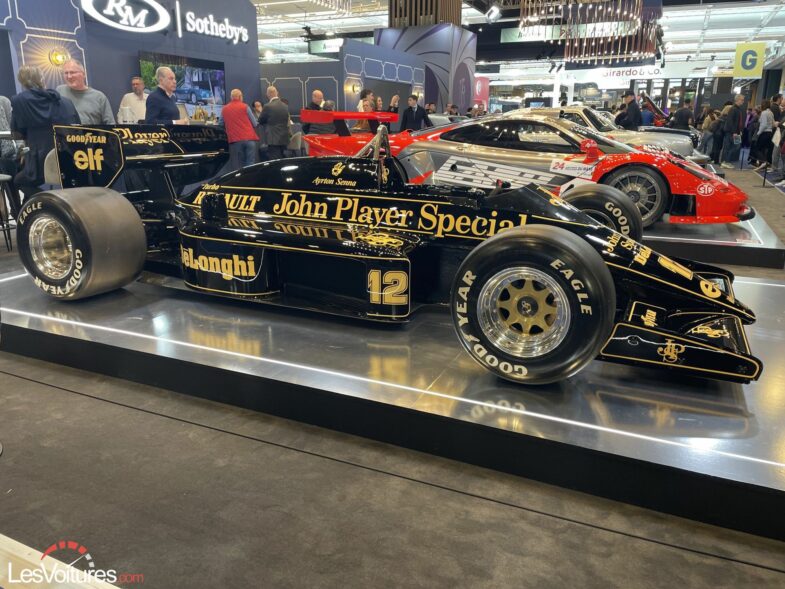 F1 Formule 1 Lotus 98T Ayrton Senna V6 Renault RM Sotheby's