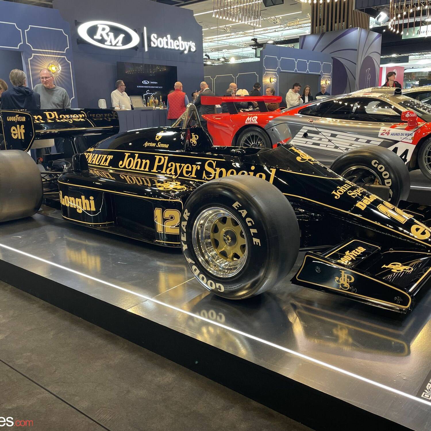 F1 Formule 1 Lotus 98T Ayrton Senna V6 Renault RM Sotheby's