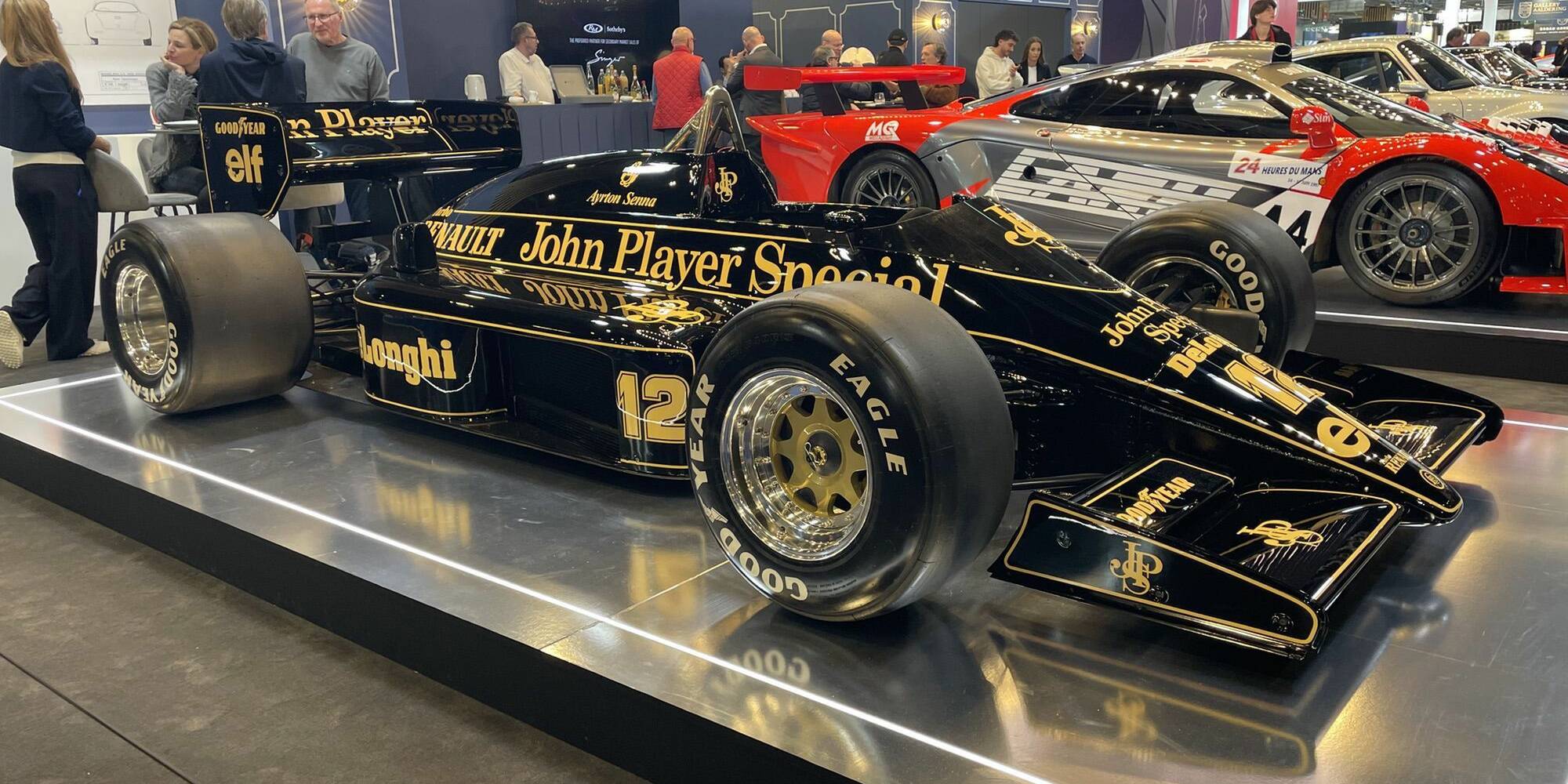 F1 Formule 1 Lotus 98T Ayrton Senna V6 Renault RM Sotheby's