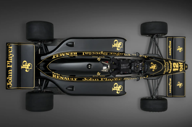 F1 Formule 1 Lotus 98T Ayrton Senna V6 Renault RM Sotheby's
