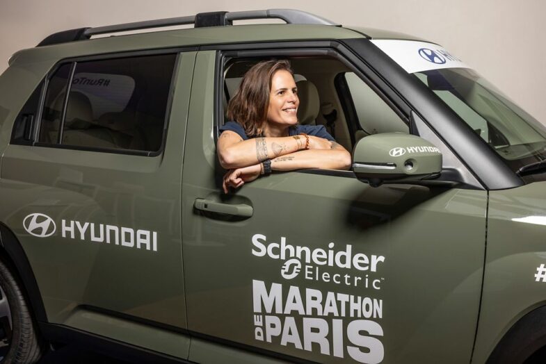 running Marathon de Paris Laure Manaudou