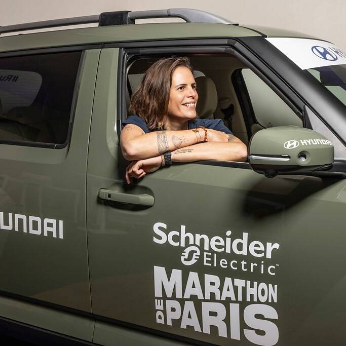 running Marathon de Paris Laure Manaudou