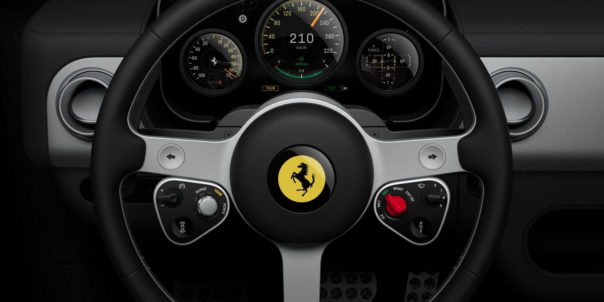Ferrari Luce première Ferrari électrique voiture électrique