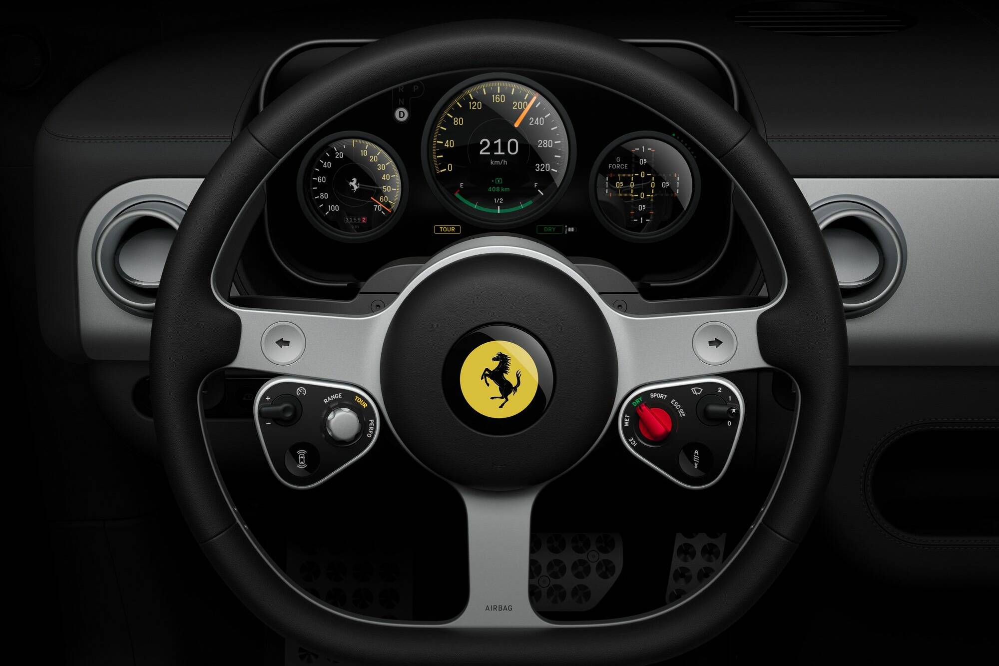 Ferrari Luce première Ferrari électrique voiture électrique