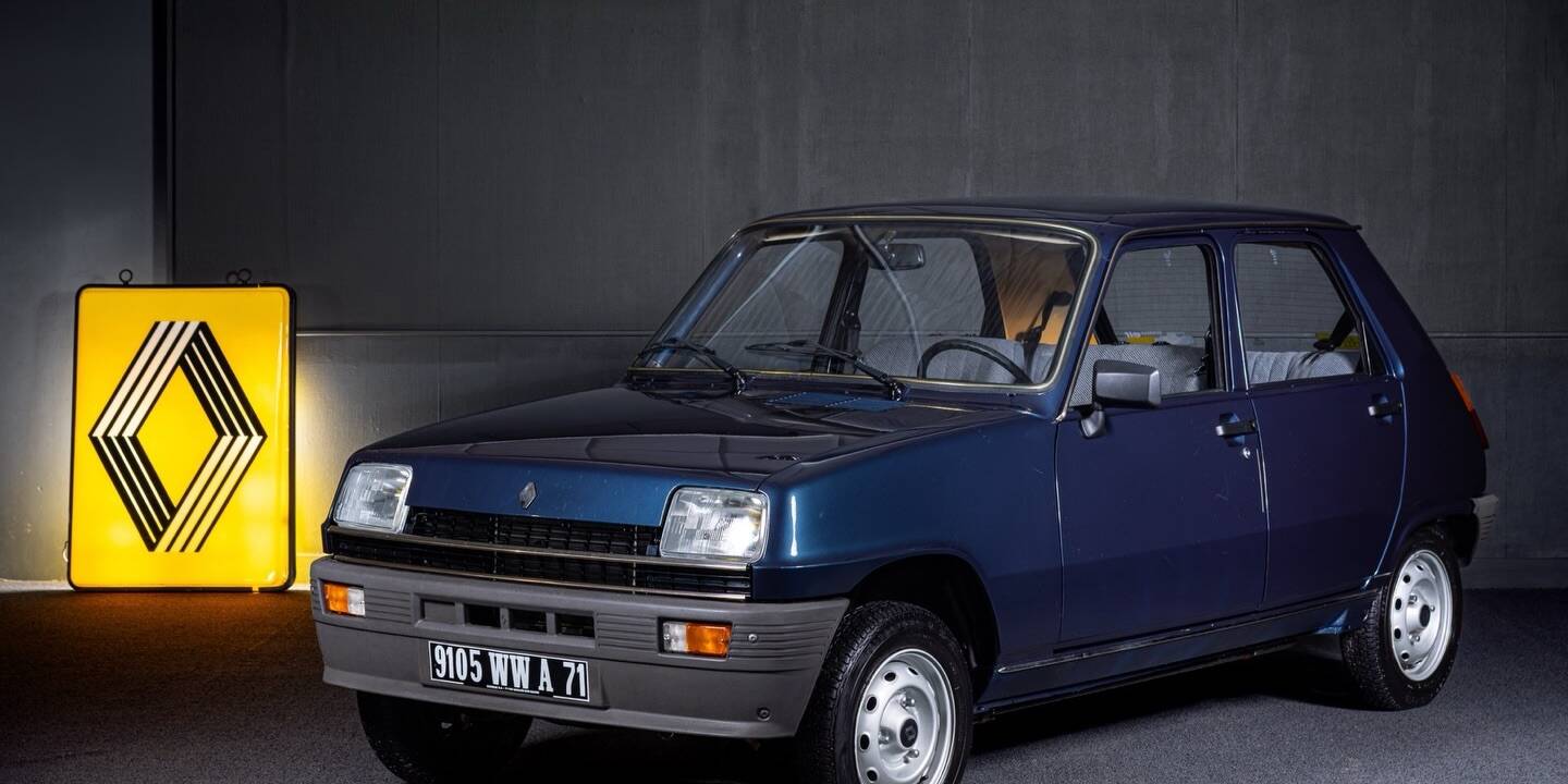 Renault 5 1982 sortie de grange Abuttes