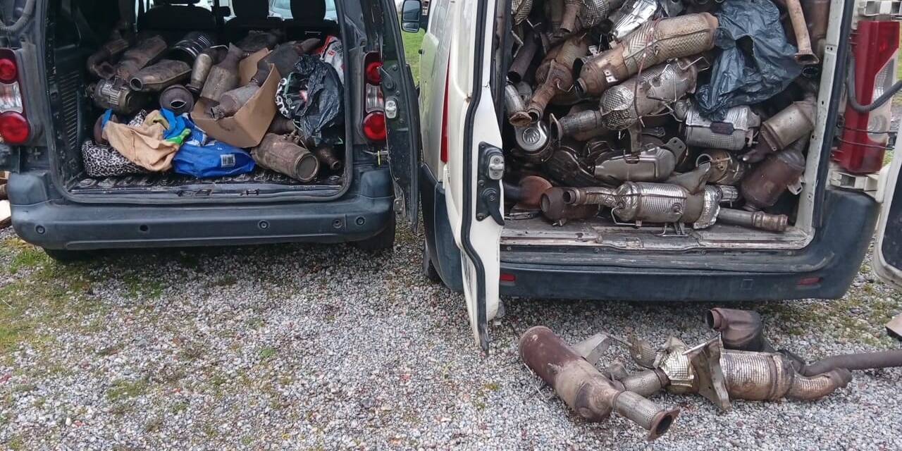 vols pots catalytiques Gendarmerie nationale