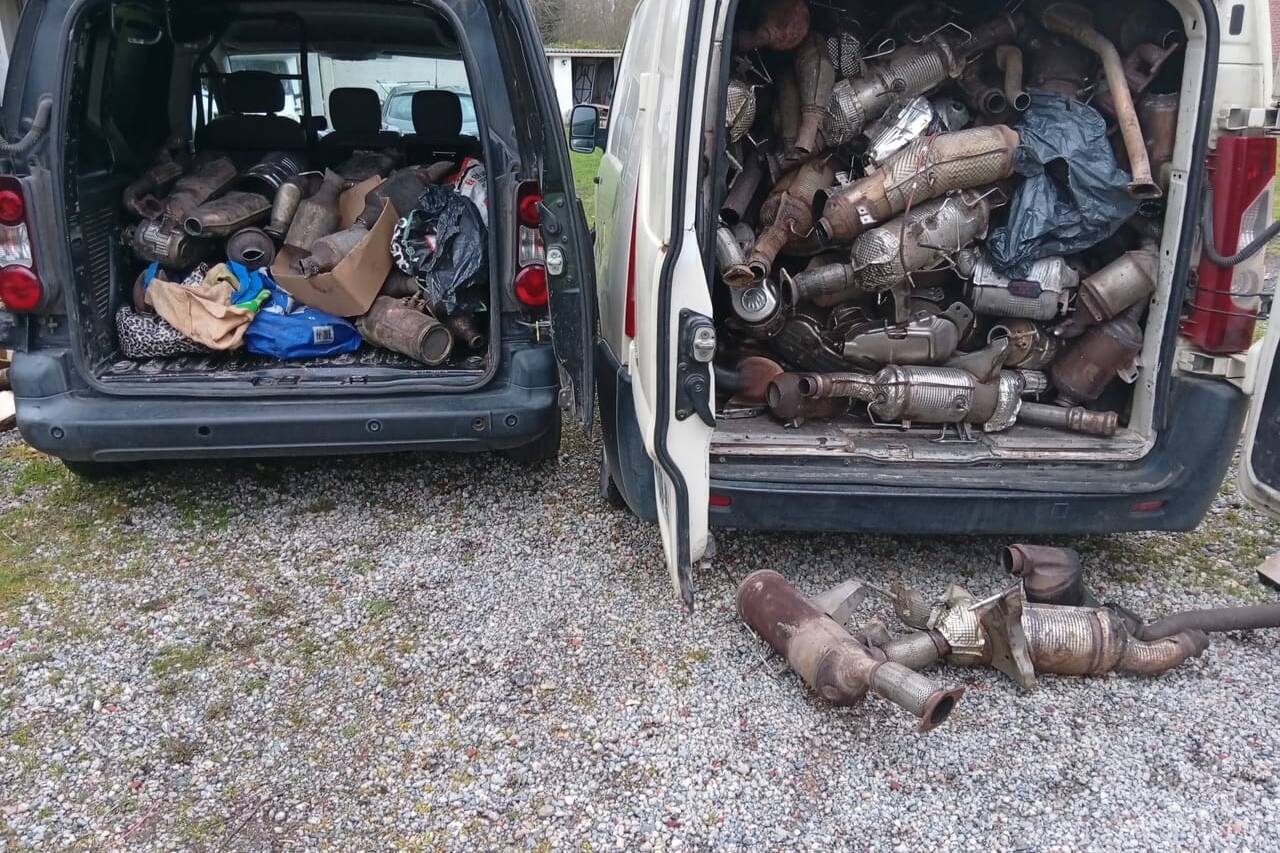 vols pots catalytiques Gendarmerie nationale