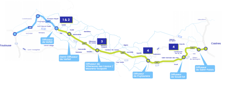 autoroute A69 chantier A69 Atosca