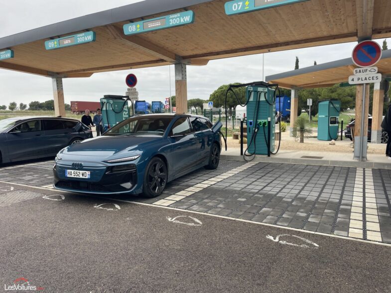 ADAC voitures électriques autonomie Audi A6 Avant e‑tron