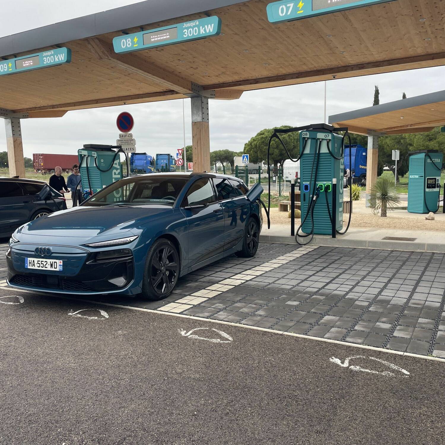 ADAC voitures électriques autonomie Audi A6 Avant e‑tron