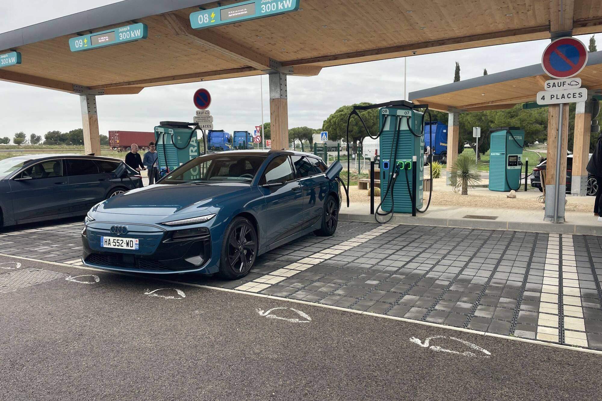 ADAC voitures électriques autonomie Audi A6 Avant e‑tron