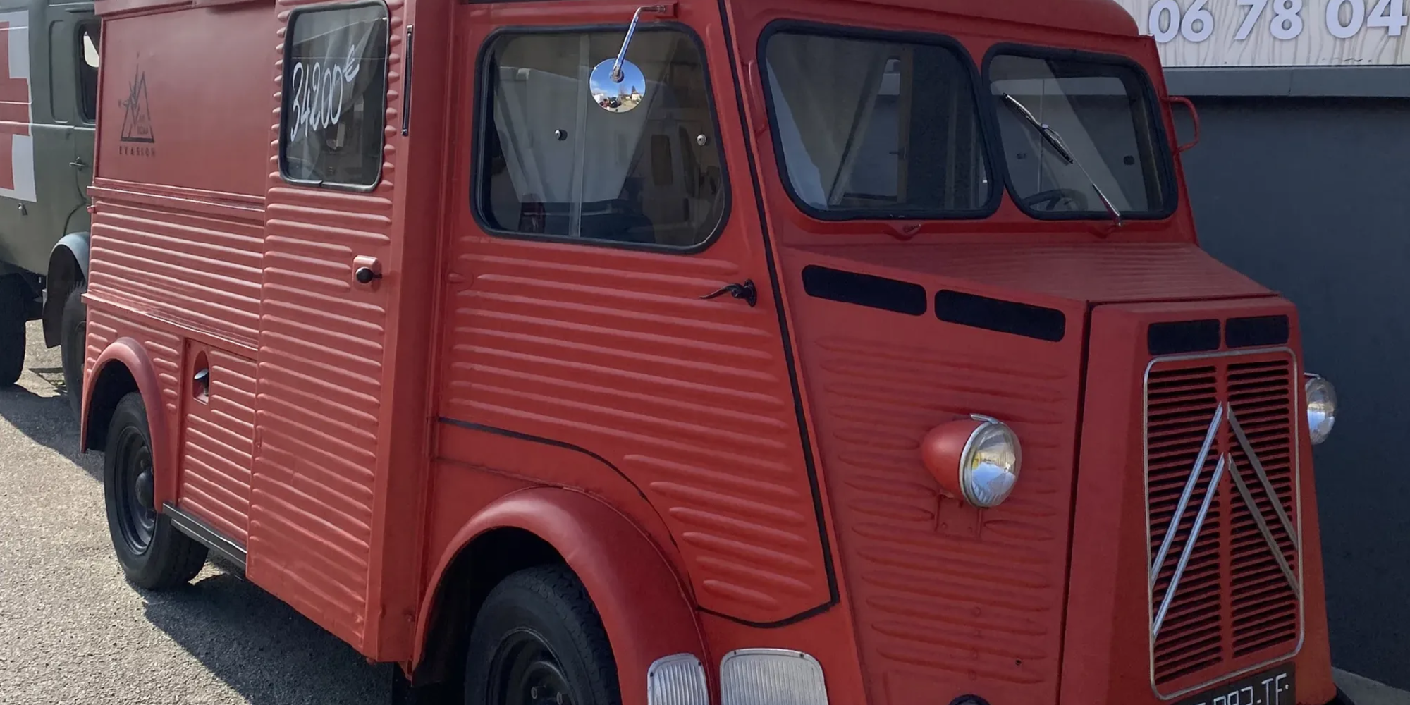camping-car Citroën Type H van life