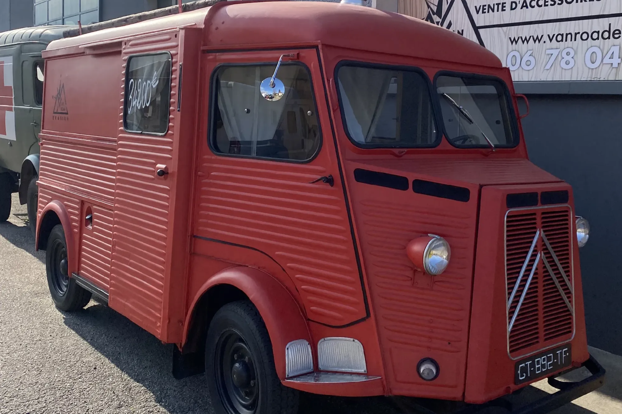 camping-car Citroën Type H van life