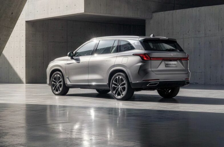 MGS9 PHEV SUV 7 places hybride rechargeable