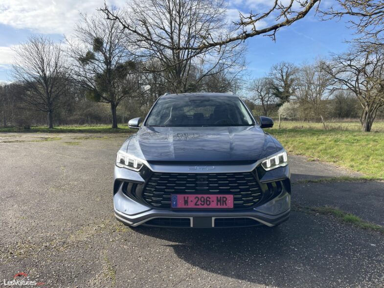 test essai consommation SUV BYD Sealion 5 DM-i Super Hybride Design