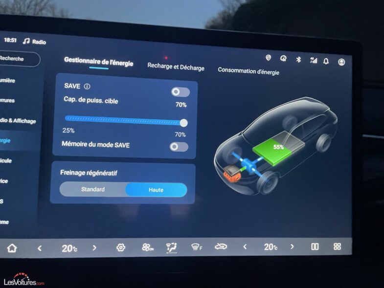 test essai consommation SUV BYD Sealion 5 DM-i Super Hybride Design