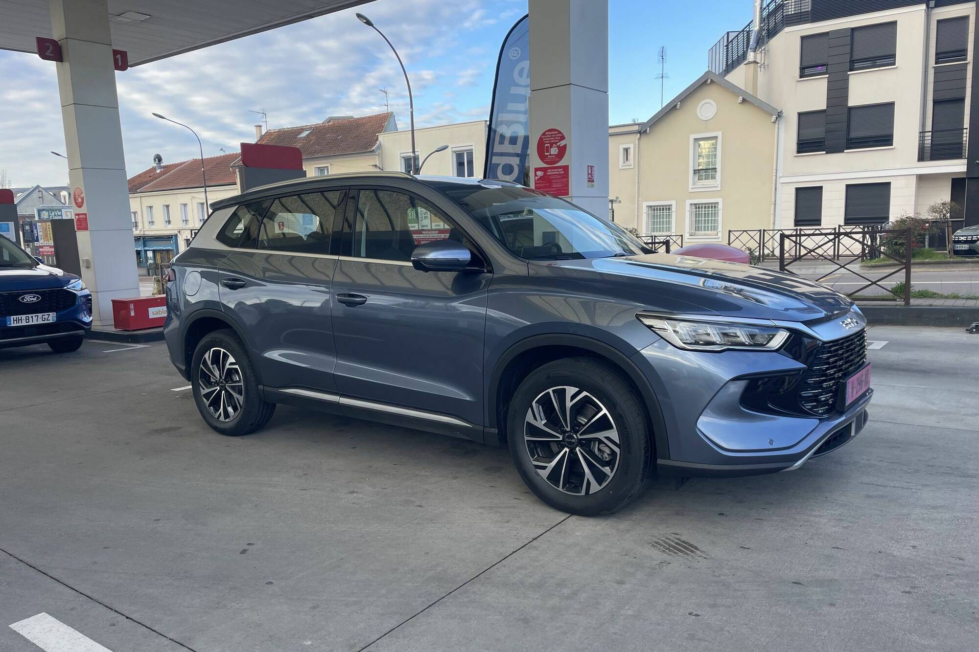 test essai consommation SUV BYD Sealion 5 DM-i Super Hybride Design