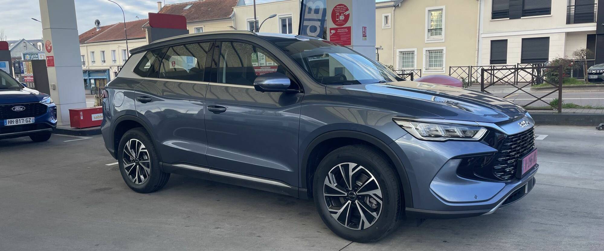 test essai consommation SUV BYD Sealion 5 DM-i Super Hybride Design