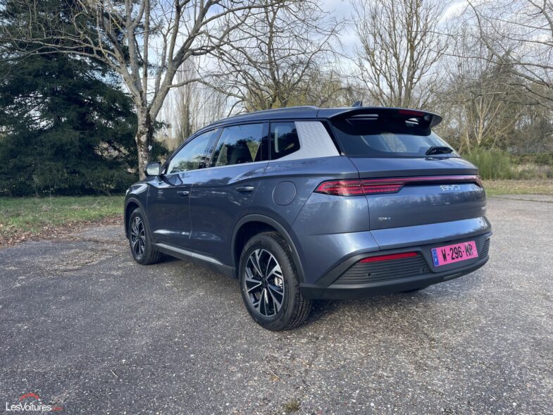 test essai consommation SUV BYD Sealion 5 DM-i Super Hybride Design