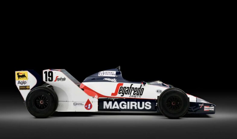 Toleman TG183B Ayrton Senna F1