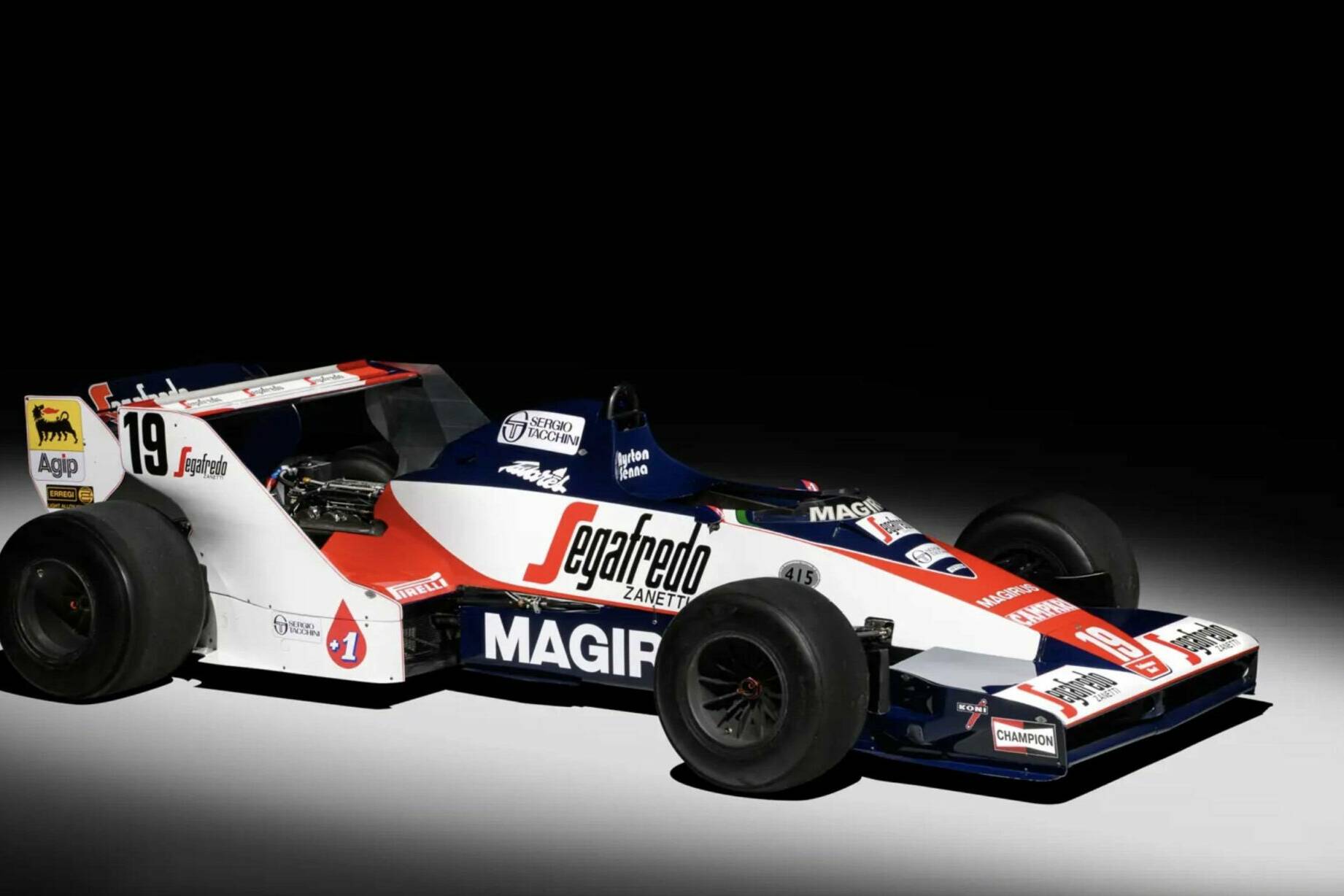 Toleman TG183B Ayrton Senna F1
